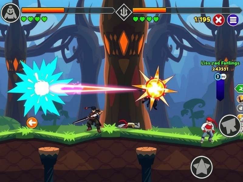 Bright Blade Tussle Gameplay Screenshot